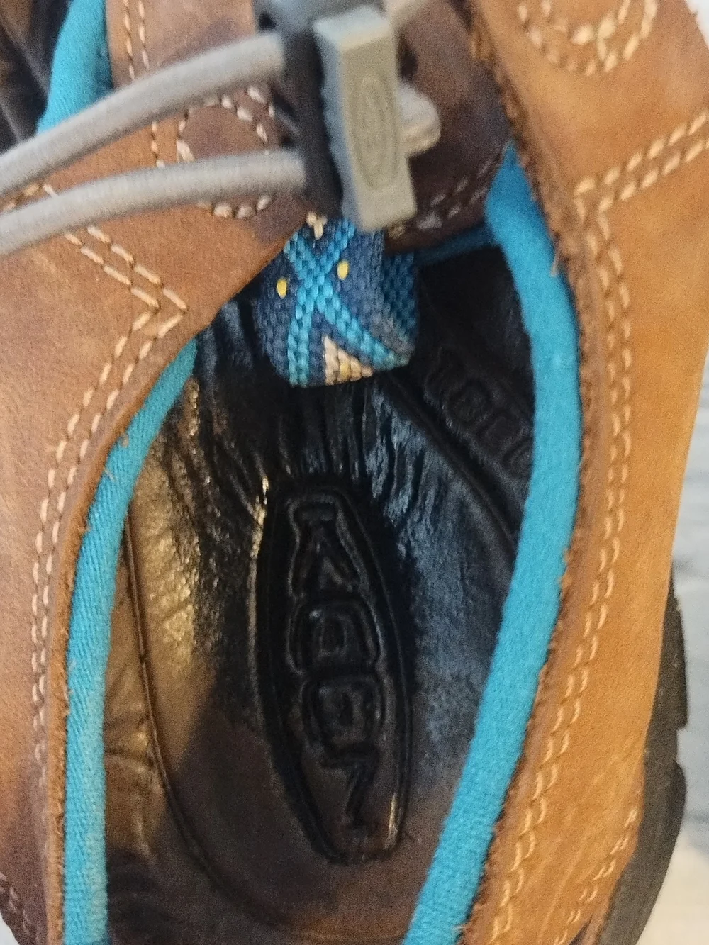 Keen Sarasota Waterproof Sandal Shoes Womens 6 Outdoor Hiking Fisherman Leather